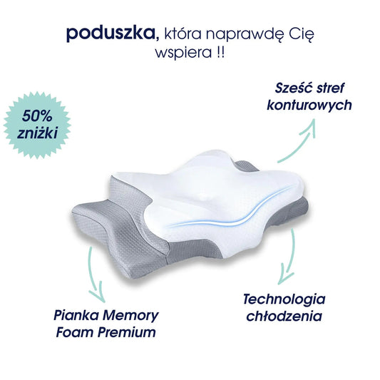 ErgoSleep™️ - Poduszka poprawiająca sen - Anovra - Official Website